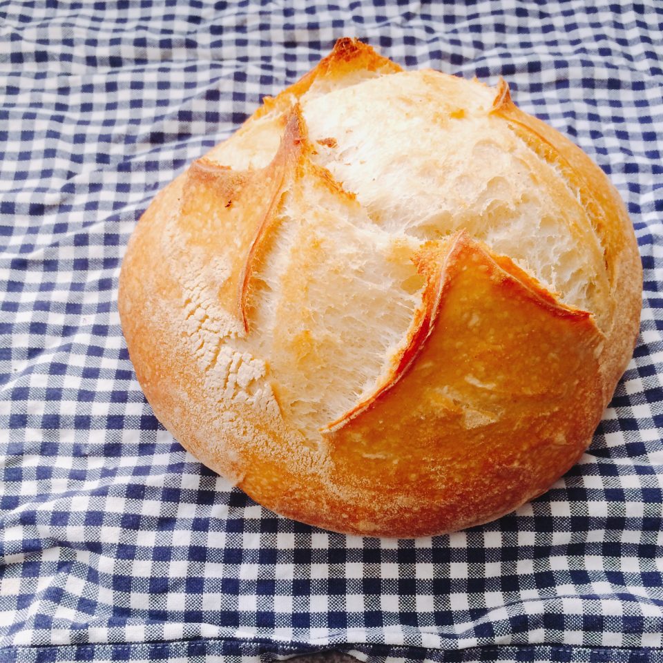 Pão de fermentação natural (Foto: O Caderno de Receitas)